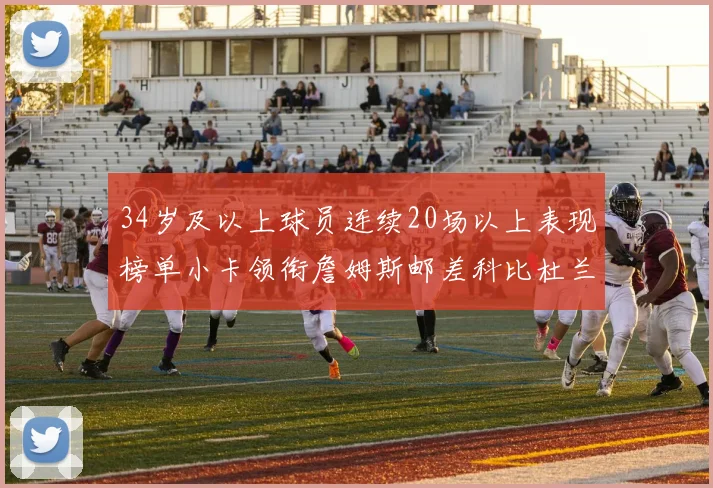 34岁及以上球员连续20场以上表现榜单小卡领衔詹姆斯邮差科比杜兰特上榜
